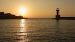 Sunset in Chania, Crete. : Greece, SNMG2 Deployment 2006, Sunset